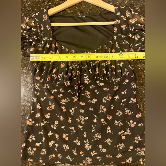 FALL PEASANT TOP WHIMSY FAIRY GRUNGE - Picture 5 of 5